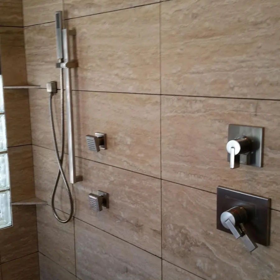 Shower fixture installation for Frozen Pipe Repair in New Paltz